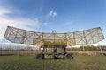 Old russian air defence radar