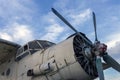 Old russian Antonov An-2 airplane