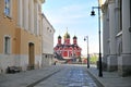 Old russian church in Varvarka street