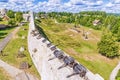 Old russian fortress in Izborsk, Russia