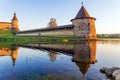 Old russian town Pskov Kremlin, Russia