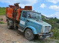 Old Russian Trucks. Abandoned