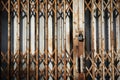 Old rust metal door Royalty Free Stock Photo