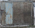 Old Rust Metal Gates Door