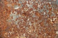 Old rust surface, iron texture Royalty Free Stock Photo