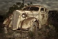 Old rusted car Royalty Free Stock Photo