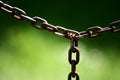 Old rusted chain Royalty Free Stock Photo