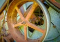 Old Rusted Farm Equipment, Palouse Washington Royalty Free Stock Photo