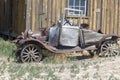 Old rusted jalopy