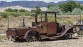 Old rusted jalopy