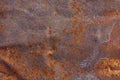 Old rusted metal surface Royalty Free Stock Photo