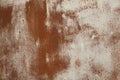 Old rusted metal texture. The surface of rough iron wall