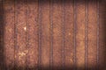 Old rusted metall, striped rusty background - old garage door Royalty Free Stock Photo