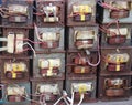 16 Old Rusted Microwave Transformers