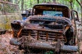 Old Rusted Out Car Royalty Free Stock Photo
