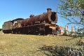 An old rusted steam locomotive Royalty Free Stock Photo