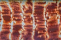 Old rusted steel sheet caused by water. grunge background Royalty Free Stock Photo