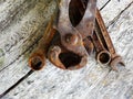 Old rusted tools Royalty Free Stock Photo