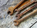 Old rusted tools Royalty Free Stock Photo