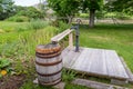 Old rusted water pump Royalty Free Stock Photo