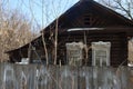 Old rustic abandoned house