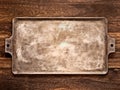 Old rustic baking sheet