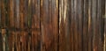Old rustic bamboo wall for background
