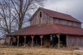 Old rustic barn. Royalty Free Stock Photo
