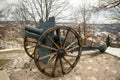 Old Rustic Cannon From World War Two