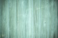 Old rustic green wooden wall background