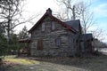 Abandoned Log Cabin Royalty Free Stock Photo