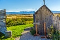 Old Rustic Outhouse Royalty Free Stock Photo