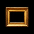 Old rustic picture frame Royalty Free Stock Photo