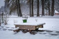 Old Rustic Railroad Carrying a Wheelbarrow