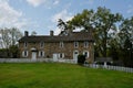 Old Rustic Stone Colonial House Americana