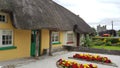 Old rustic traditional house in Ireland, Adare Royalty Free Stock Photo