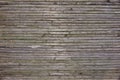 Old Rustic Weathered Fence From Natural Unpainted Dry Wood Surface