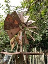 Old Rustic Windmill Fan