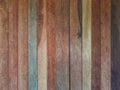 Old rustic wood wall for texture background, abstract Royalty Free Stock Photo
