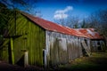 An old rustic wooden barn Royalty Free Stock Photo