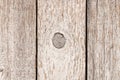 Old rustic wooden fence painted into white long time ago - outdoors close up shot Royalty Free Stock Photo