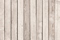 Old rustic wooden fence painted into white long time ago - outdoors shot Royalty Free Stock Photo