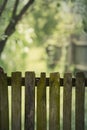 Old Rustic Wooden Fence Royalty Free Stock Photo