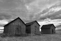 Old Rustic Wooden Granary