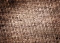 Old rustic wooden plank rough surface with natural cracks and grain texture. Top view Wood texture background. Design element Royalty Free Stock Photo