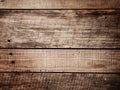 Old rustic wooden plank rough surface with natural cracks and grain texture. Top view Wood texture background. Design element Royalty Free Stock Photo