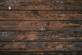 Old rustic wooden wall background Royalty Free Stock Photo