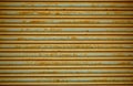 Old rusting metal security shutters texture Royalty Free Stock Photo