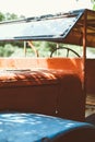 Old and rusty Abandoned pickup Truck, retro style Royalty Free Stock Photo