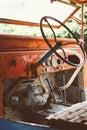 Old and rusty Abandoned pickup Truck, retro style Royalty Free Stock Photo